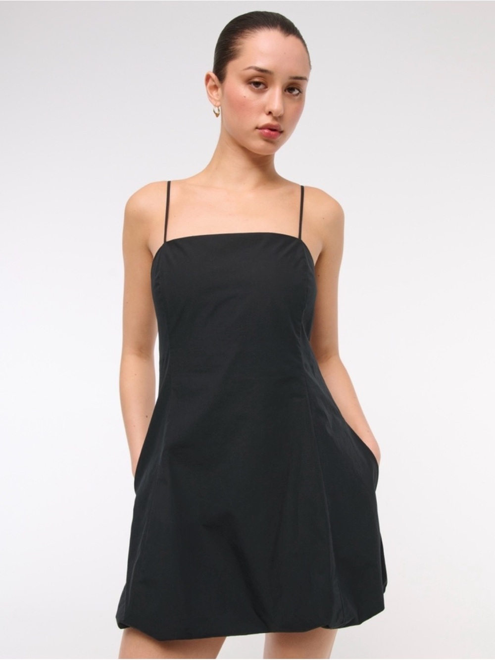 Abercrombie & Fitch Bubble Hem Mini Dress